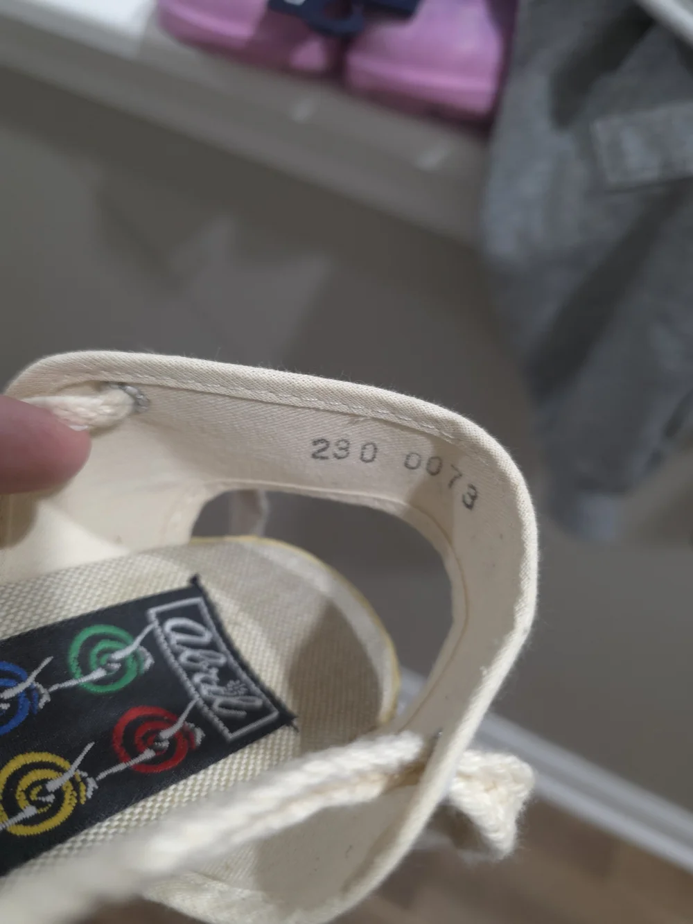 Vintage 70s/80s Abril Paris New York Canvas Espadrille Sandals Women's Size 6